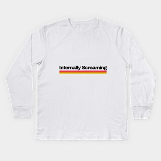 Internally Screaming Kids Long Sleeve T-Shirt